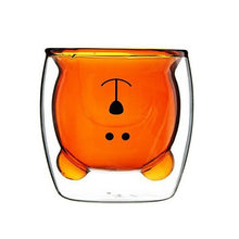 Load image into Gallery viewer, Cute Bear Glass Cup