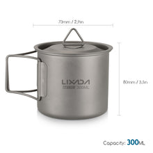 Load image into Gallery viewer, Lixada Outdoor Titanium Cup