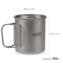 Load image into Gallery viewer, Lixada Outdoor Titanium Cup