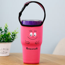 Load image into Gallery viewer, Anti-Hot Hand Shake Cup Set Portable Cartoon Cute Tote Bag