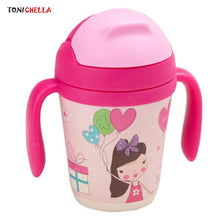Load image into Gallery viewer, Children Drinking Bottles Bamboo Baby Water Cups
