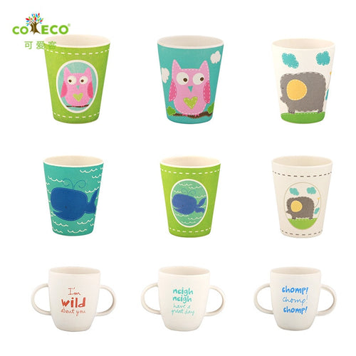 COECO Bamboo fiber children's water cup
