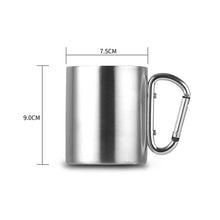 Load image into Gallery viewer, 220ml 300ml 350ml 450ml Stainless Steel Cup