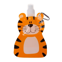 Load image into Gallery viewer, 360ml Eco Friendly Foldable Cartoon Baby Water Feeding Bag Cups