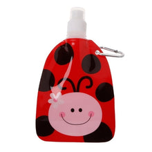 Load image into Gallery viewer, 360ml Eco Friendly Foldable Cartoon Baby Water Feeding Bag Cups