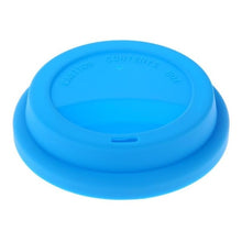 Load image into Gallery viewer, Thick Silicone Cup Lid Reusable Anti-dust Leakproof Silicone Lids