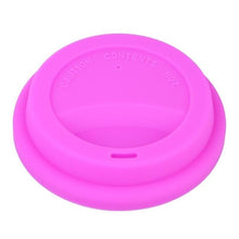Load image into Gallery viewer, Thick Silicone Cup Lid Reusable Anti-dust Leakproof Silicone Lids