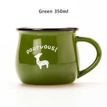 Load image into Gallery viewer, Zakka Retro Ceramic Cup