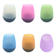 Load image into Gallery viewer, Silicone Red Wine Glass Portable Red Wine Bottle Eco-friendly Anti-fall Anti-skid Water Cup Folding Colorful Beer Container