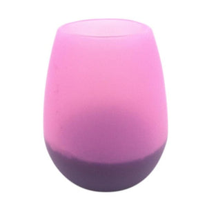 Silicone Red Wine Glass Portable Red Wine Bottle Eco-friendly Anti-fall Anti-skid Water Cup Folding Colorful Beer Container