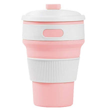 Load image into Gallery viewer, Hot New Folding Silicone Portable Silicone Telescopic Drinking Collapsible coffee cup