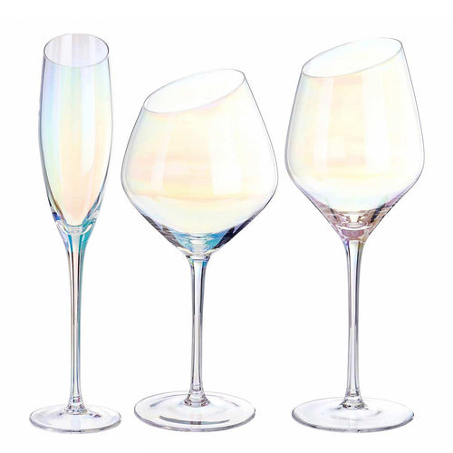 Rainbow Crystal Red Wine Glass  Hotel party home wedding Drinkware