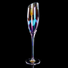 Load image into Gallery viewer, Rainbow Crystal Red Wine Glass  Hotel party home wedding Drinkware