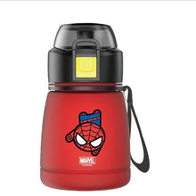 Load image into Gallery viewer, 390ML Cartoon Spiderman Captain America Children Kids Feeding Bottles Cups