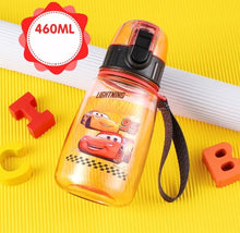 Load image into Gallery viewer, 390ML Cartoon Spiderman Captain America Children Kids Feeding Bottles Cups