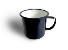 Load image into Gallery viewer, RUIDA Coffee Tea Cup Nostalgic Creative Vintage Lover Enamel Drinkware Coffee Cups