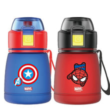 Load image into Gallery viewer, 390ML Cartoon Spiderman Captain America Children Kids Feeding Bottles Cups