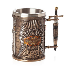 Load image into Gallery viewer, Game of Thrones Iron Throne Tankard Coffee Mugs